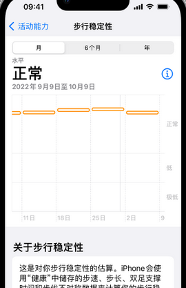 常熟iPhone手机维修如何在iPhone开启'步行稳定性通知'