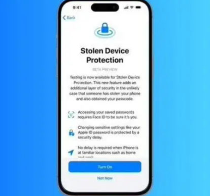 常熟苹果授权维修店分享被盗设备保护功能开启方法
