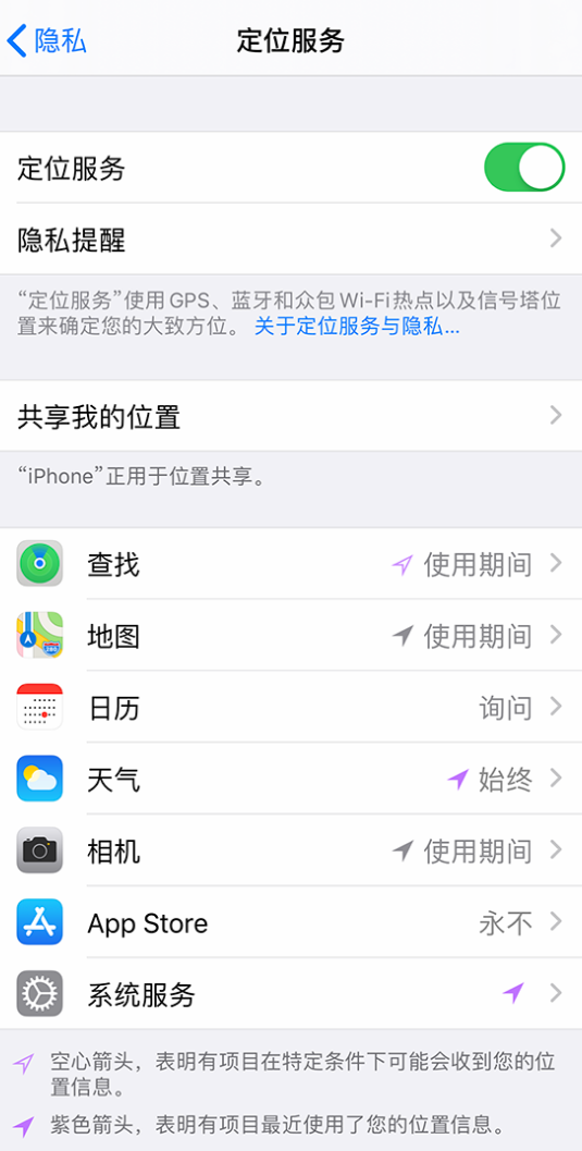 常熟苹果手机维修分享iPhone 状态栏中时间显示为蓝色图标是什么情况 